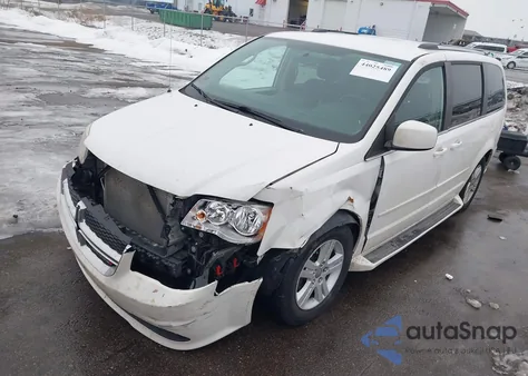2012 Dodge Grand Caravan Crew from USA, damaged, VIN 2C4RDGDG2CR408912